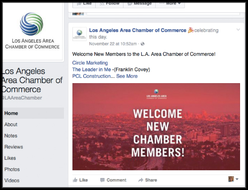 social media marketing plan for chamber of commerce