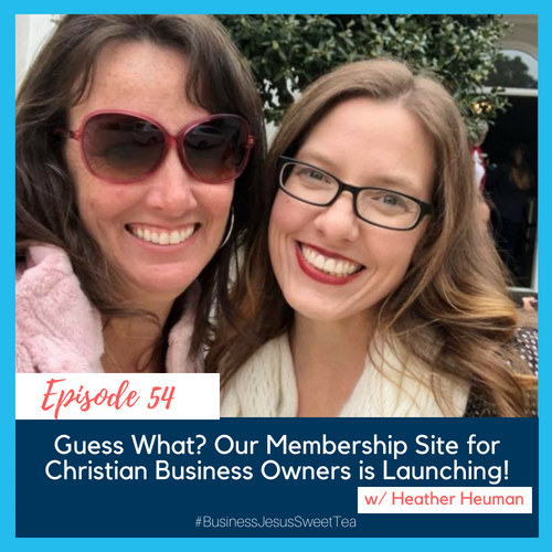 Guess What? Our Membership Site for Christian Business Owners is Launching!
