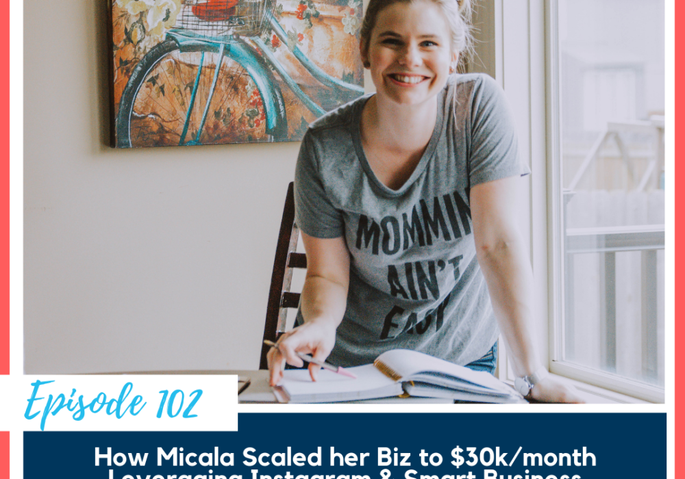 How Biz Owner Micala Quinn went from $500/mth to 30K/mth leveraging a small following on Instagram & Smart Business Practices w/ Micala Quinn
