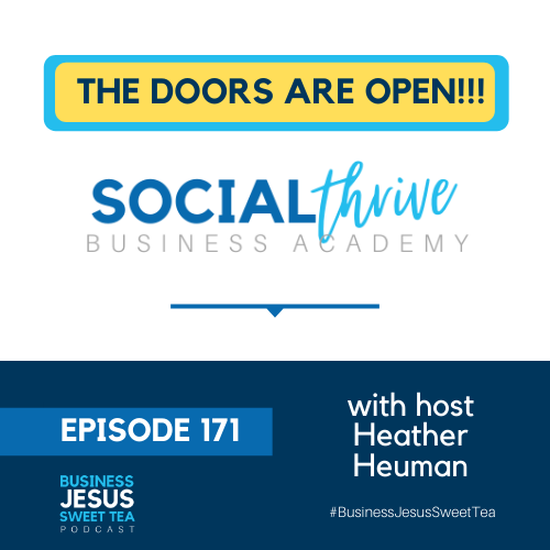 Doors Are Open: Social Thrive Business Academy