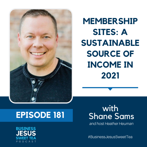 Membership Sites: A Sustainable Source of Income in 2021 with Shane Sams