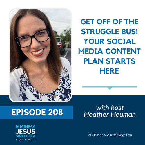 Get off of the Struggle Bus! Your Social Media Content Plan Starts Here