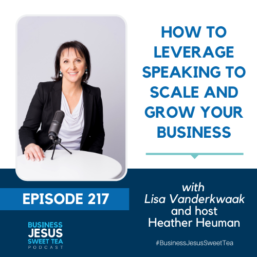 leverage speaking to scale and grow your business