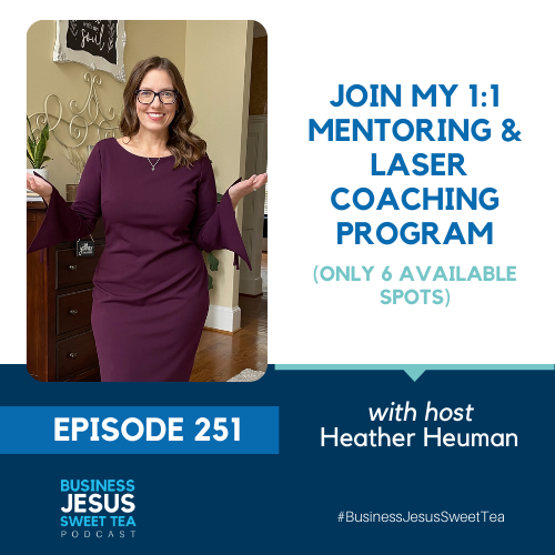 mentoring and coaching with Heather